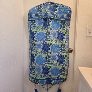 Vera Bradley Blue Floral Garment Bag